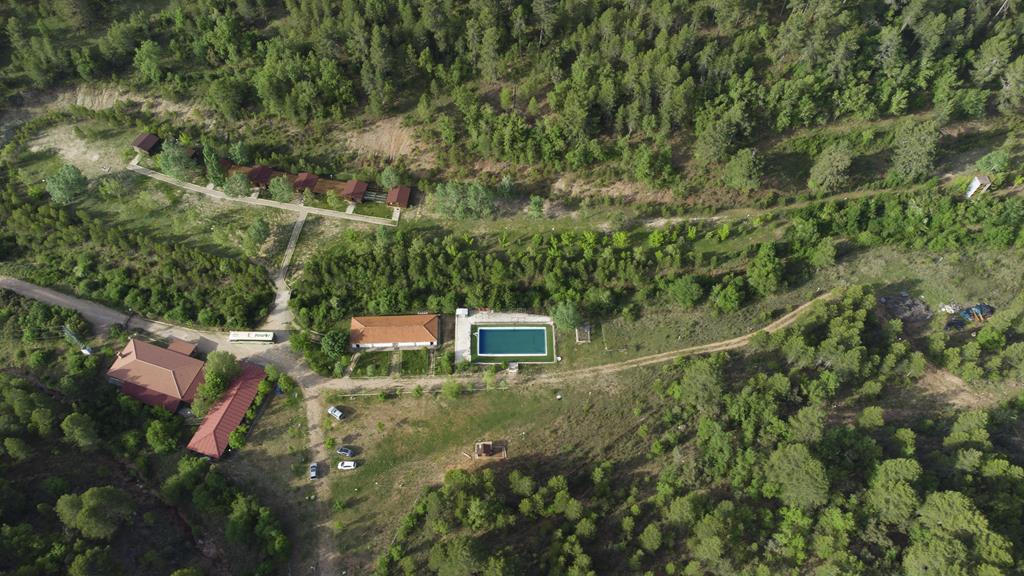 Vista aérea de Campamento Alto Tajo