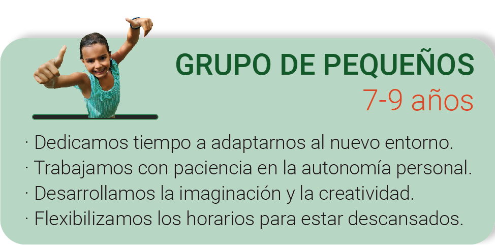 Summer camp Grupo de pequeños